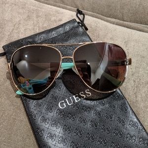 GUESS Aviator Sunglasses
